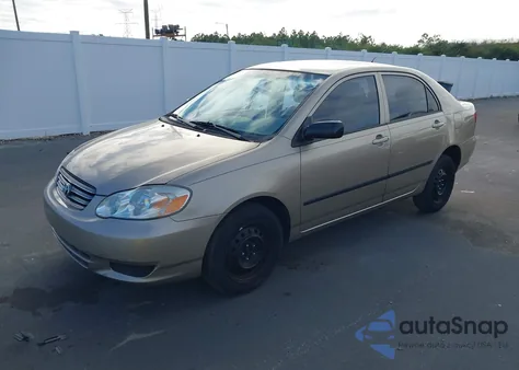 2004 Toyota Corolla Ce из США, поврежденный, VIN 1NXBR32E64Z241435